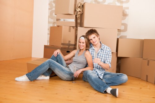 House removalists in Hammersmith preparing a residential move