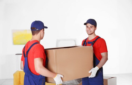 Office relocation team planning a commercial move in Hammersmith