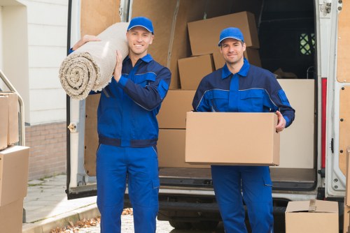 Hammersmith van service transporting furniture across West London