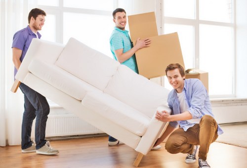 Logistics and access planning for a commercial move in Hammersmith