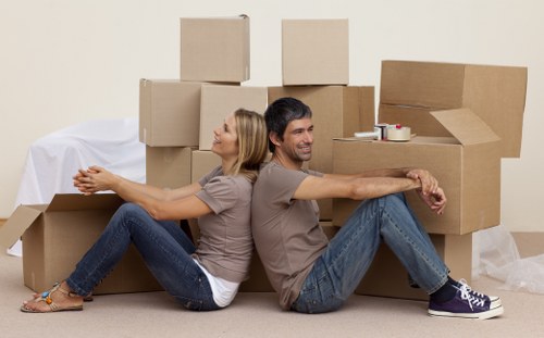 Experienced removals team in Hammersmith organizing a smooth residential move