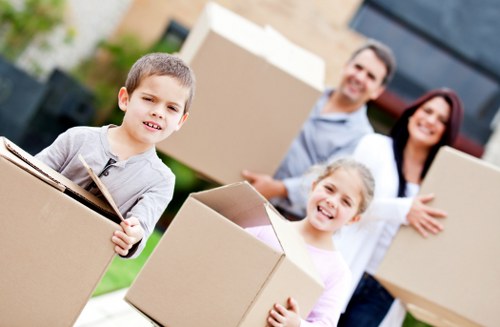 Professional packing materials including tape bubble wrap and cartons in Hammersmith