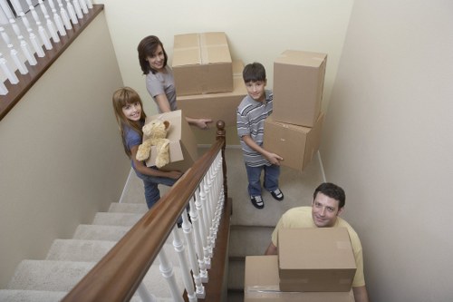 Professional Hammersmith removals team packing household items